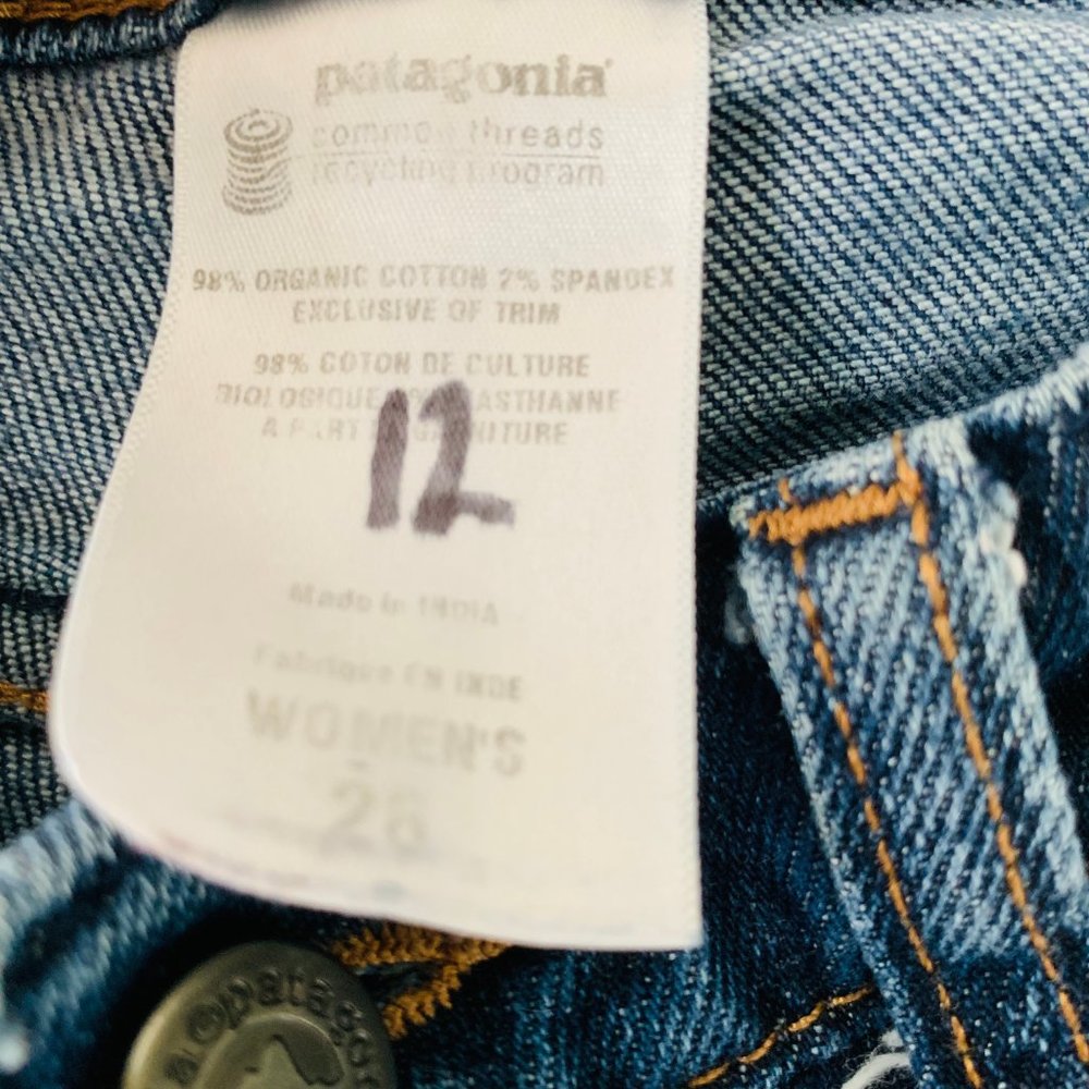 Patagonia Organic Slim Bootcut Low Rise Denim Jean - Picture 8 of 8